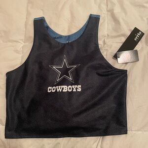 Dallas Cowboys Sports Bra/Crop Top